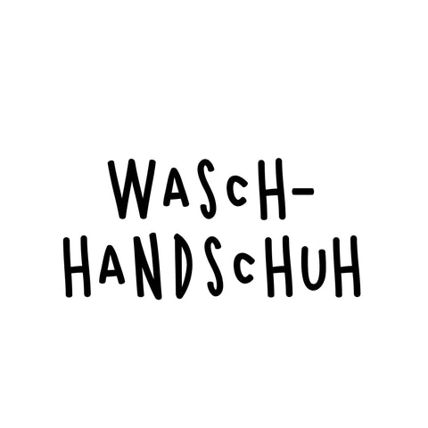 Waschhandschuh - bilou