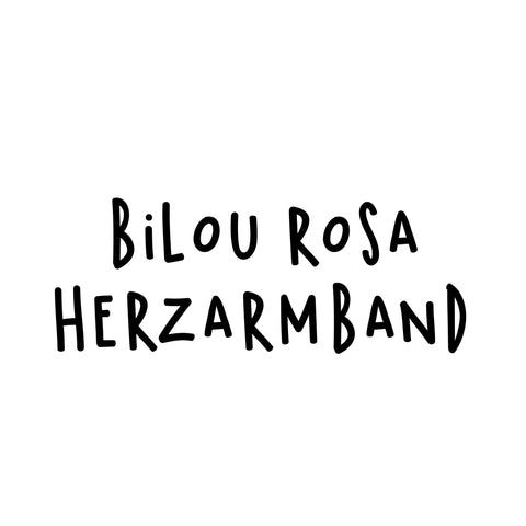 bilou rosa Herzensarmband