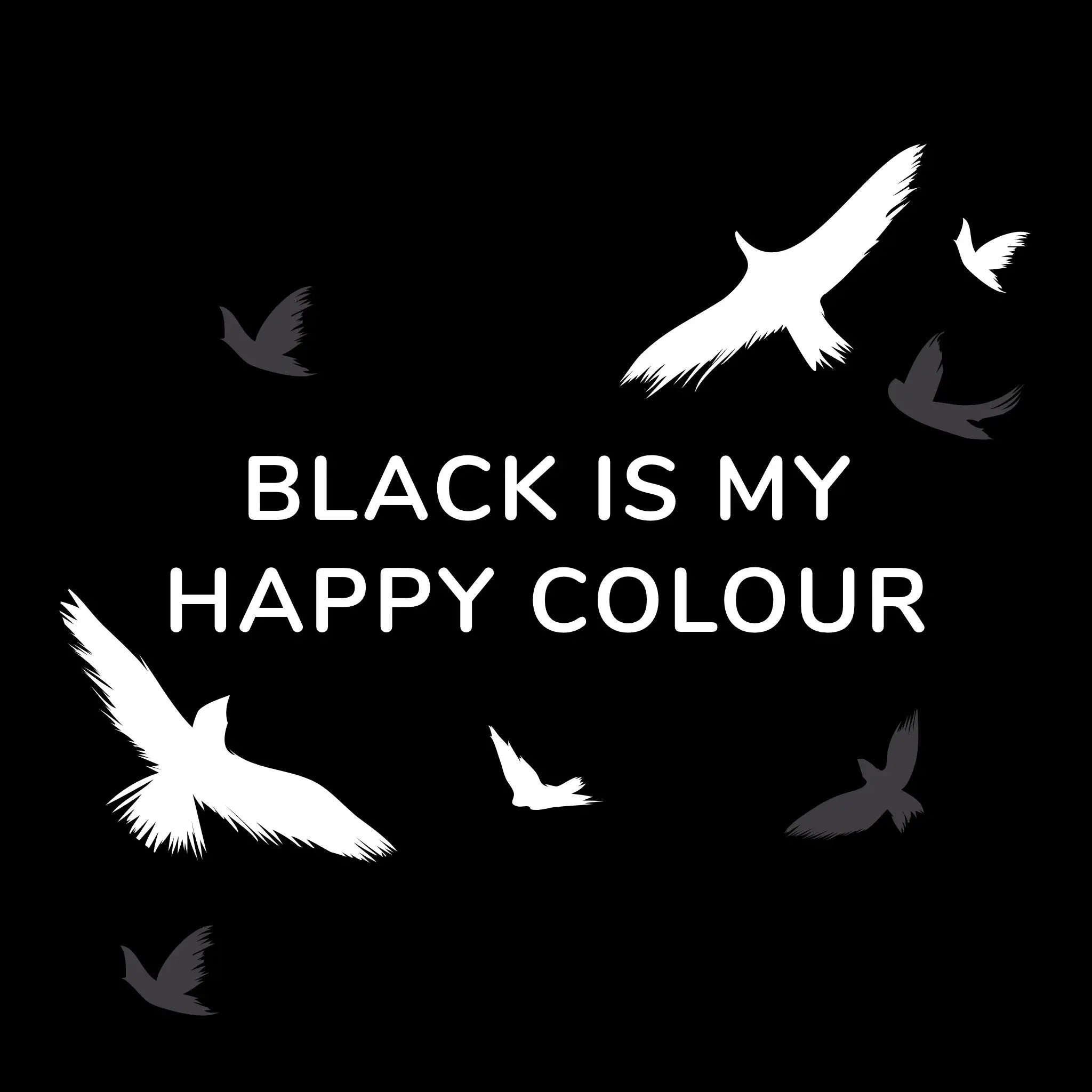 Black Is My Happy Colour Duschschaum