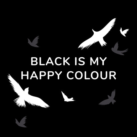 Black is my Happy Color Duschschaum