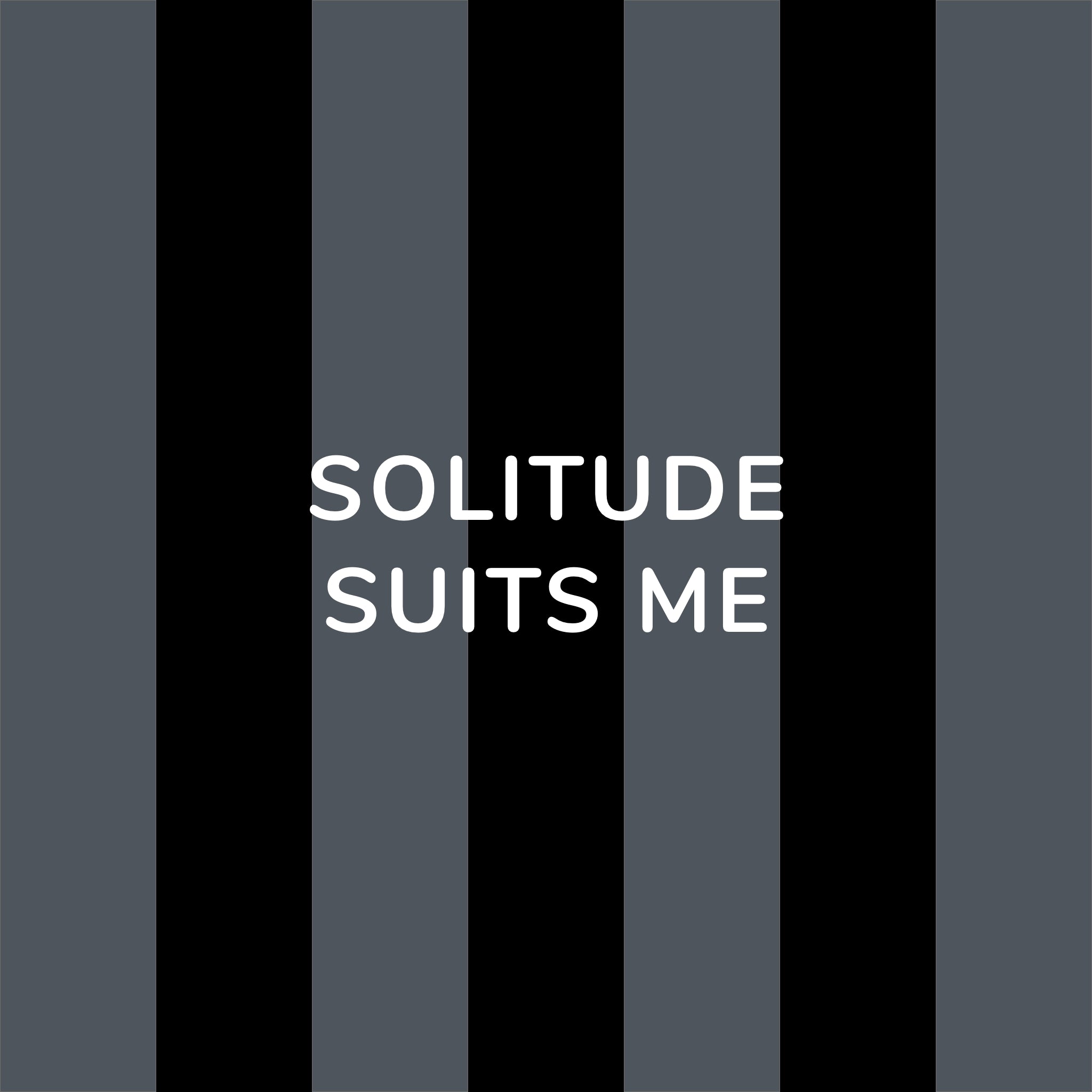 bilou x Wednesday Solitude Suits Me