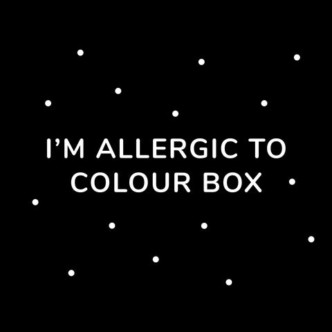 I am allergic to Colour Kaugummi 16er Box