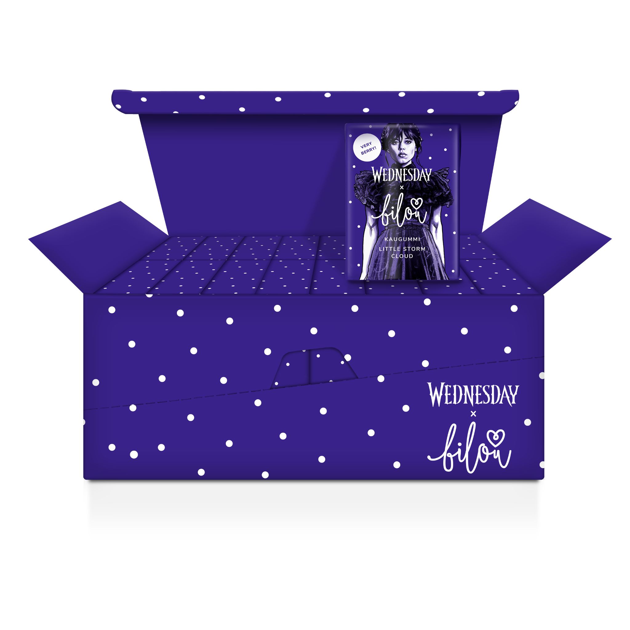 bilou x Wednesday Little Storm Cloud Big Box – 16 Packs