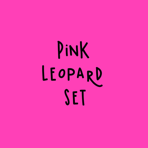 Pink Leopard Set