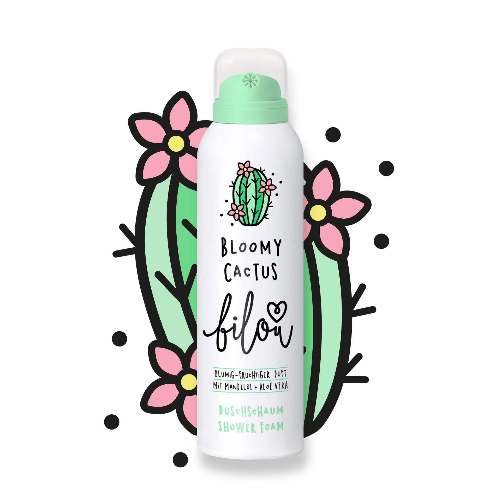 Bloomy Cactus | Duschschaum