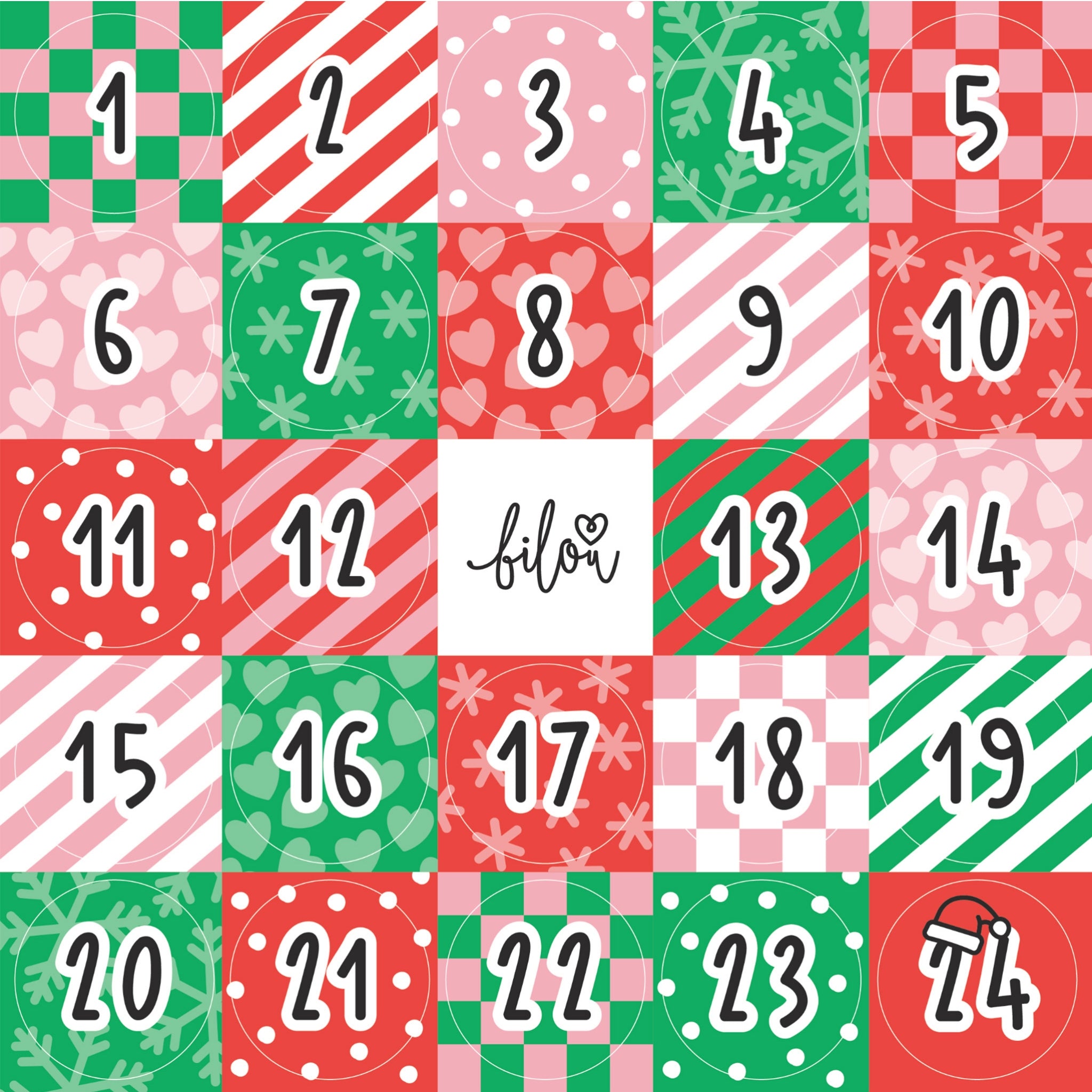 bilou Xmas Surprise Box Medium 2025