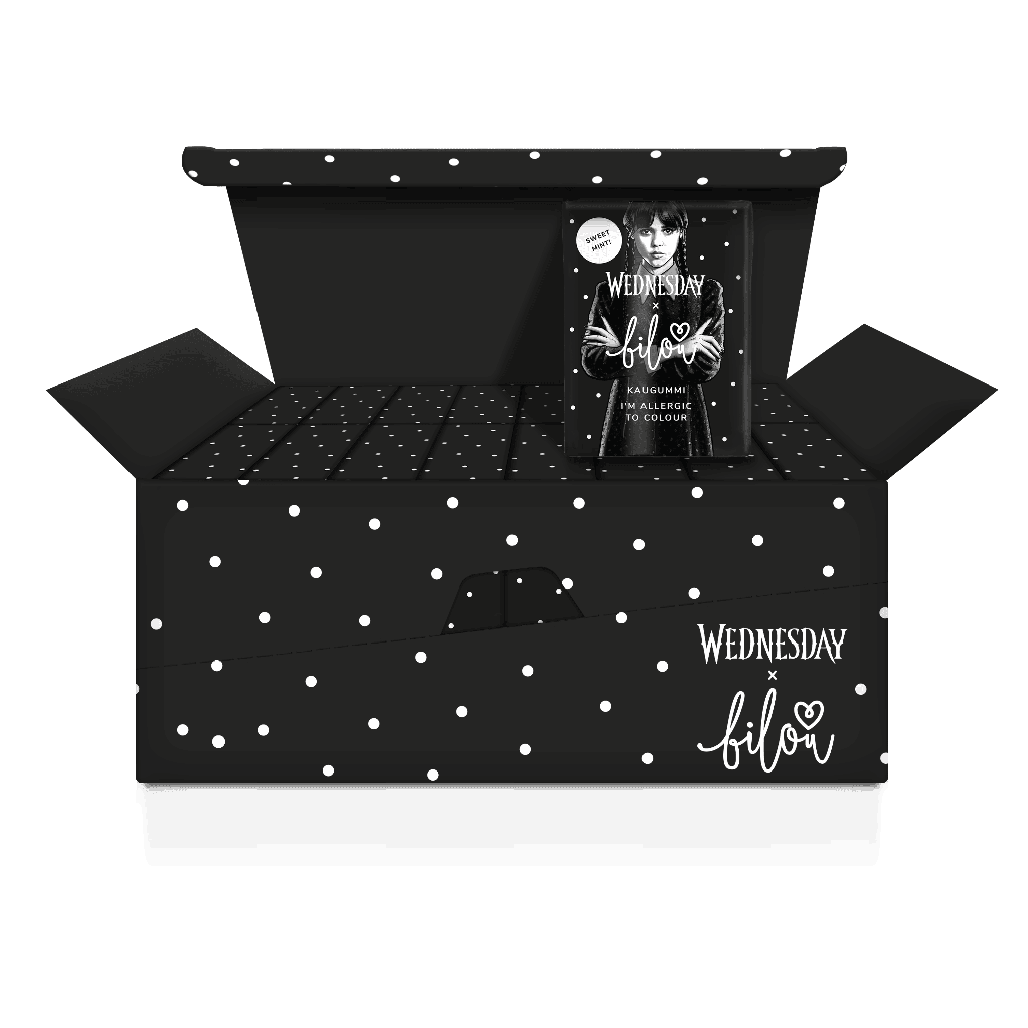 bilou x Wednesday I‘m Allergic to Colour Big Box – 16 Packs - bilou