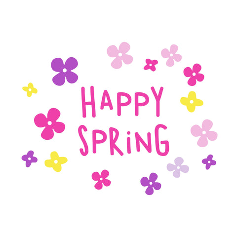 Happy Spring Duschschaum