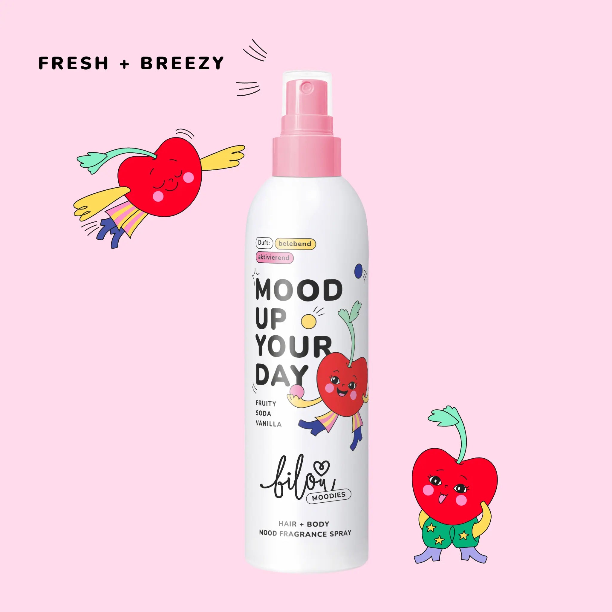 bilou Happy Moodie Hair + Body Mood Fragrance Spray