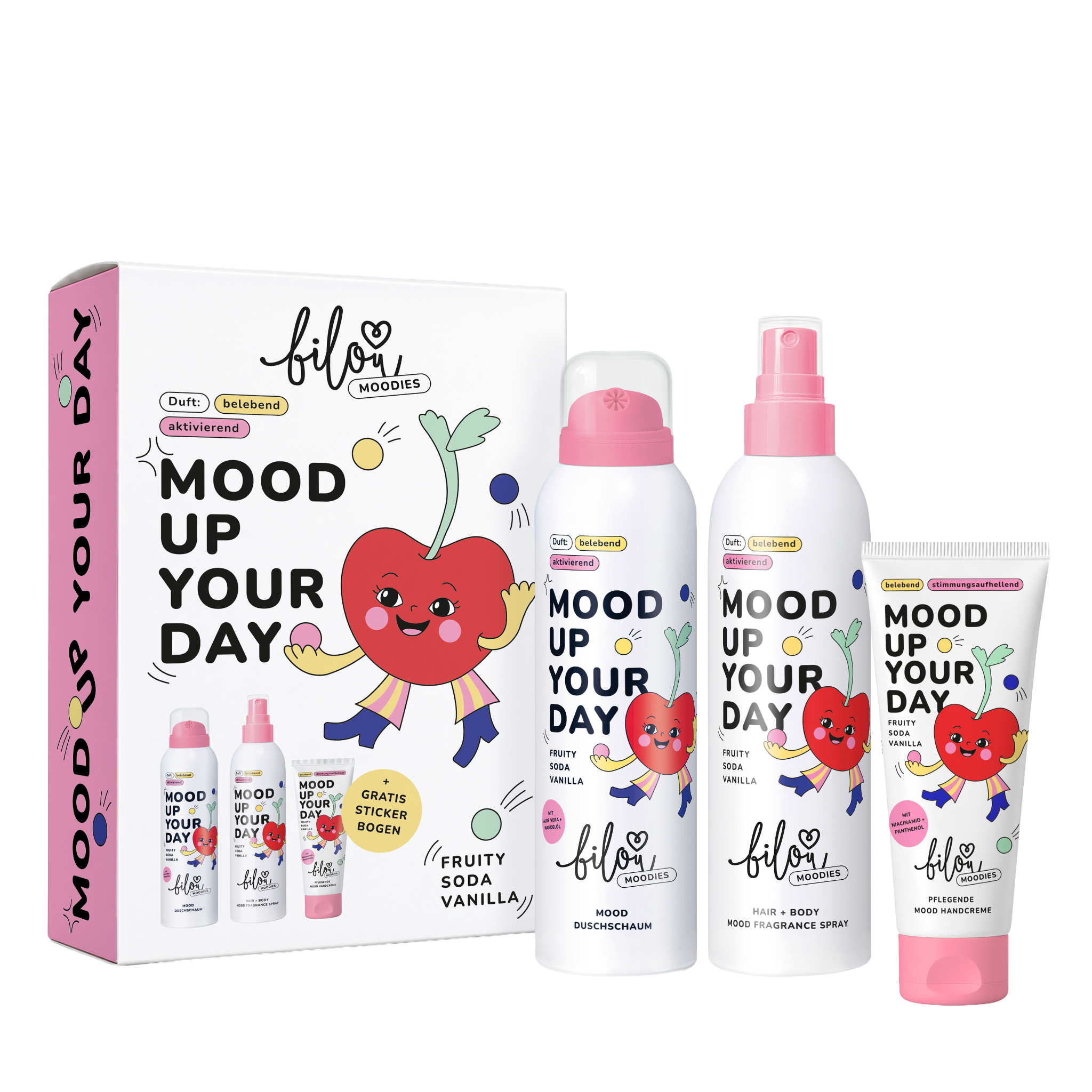 bilou Happy Moodie Geschenkset - 3tlg
